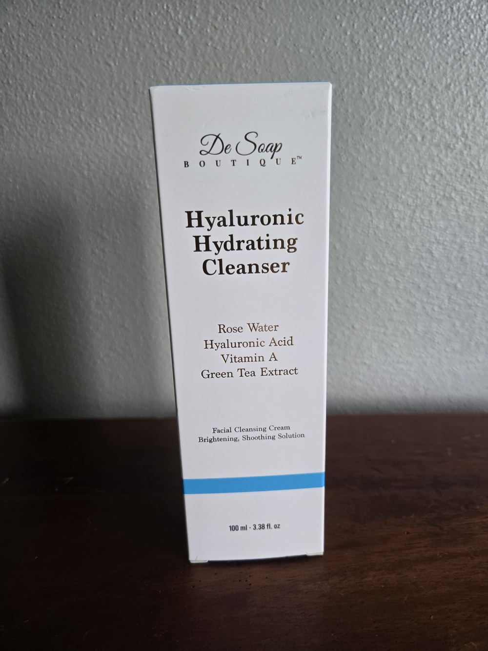 De Soap Hyaluronic Hydrating Cleanser